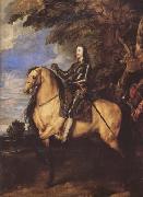 Anthony Van Dyck Equestrian Portrait of Charles (mk08) Spain oil painting artist